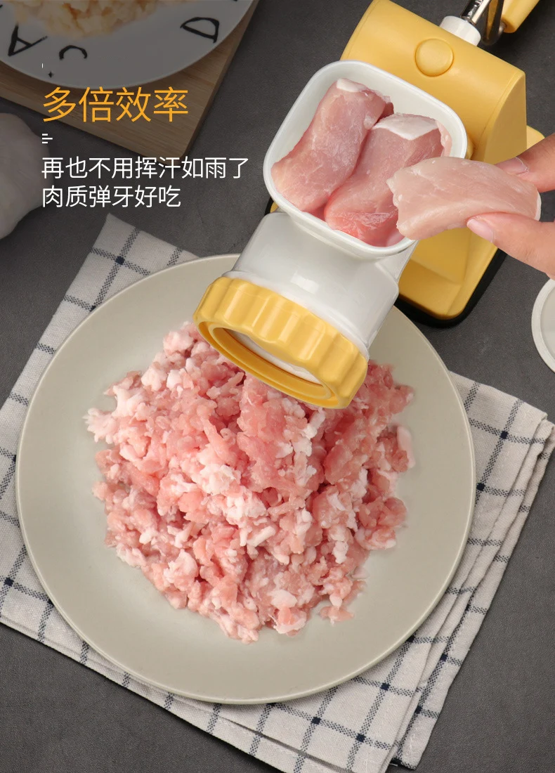 Ручная мясорубка Мясо мясорубка клизма
