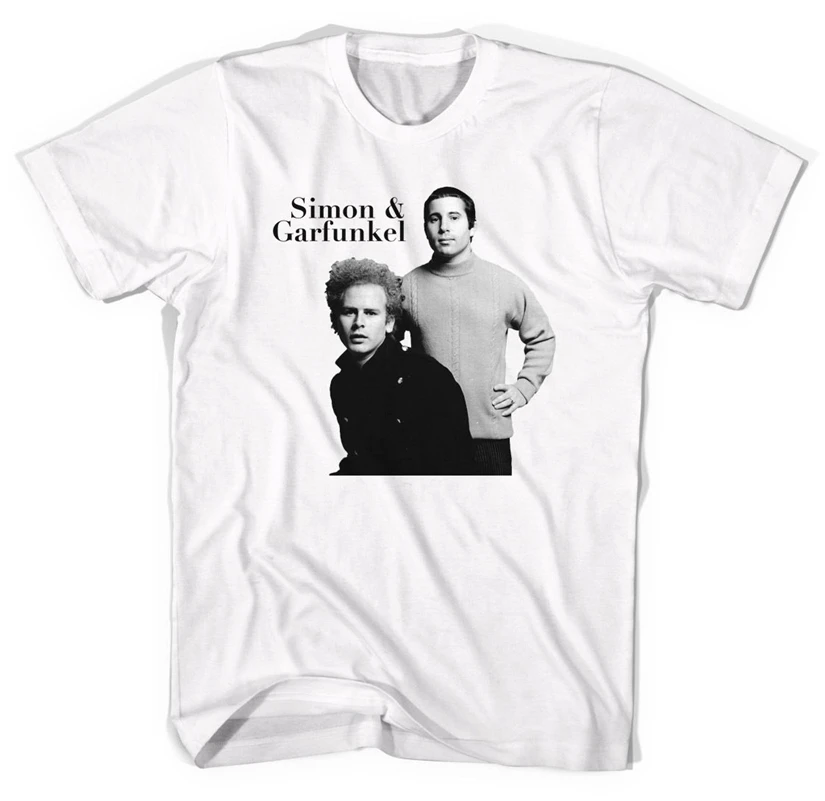 Simon &amp Garfunkel 60 народных икон унисекс футболка все размеры Фитнес Футболка |