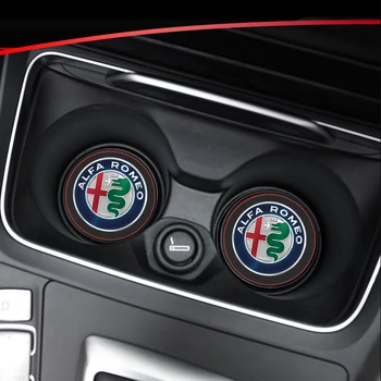 

Car Water Cup Bottle Holder Anti-slip Pad Mat for Alfa Romeo 159 147 156 giulietta 147 159 mito Nheadrest