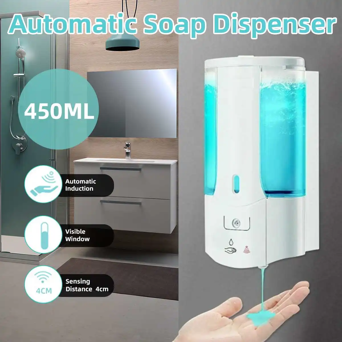no touch hand soap dispenser