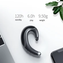 F88 Sports Ear Hook Handsfree Bone Conduction Unilateral Headset Wireless BluetoothV5 0 Noise Cancelling Earphone