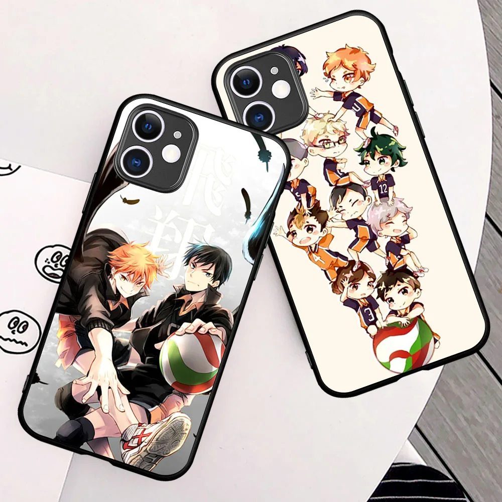 

Cool Haikyuu Hinata attacks Anime Soft TPU Phone Case For iPhone 8 7 6 6S Plus XR 10 11 Pro max X XS Max 5 5S SE 2020 Cover