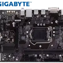 Настольная Материнская плата Gigabyte GA-B250M-D2VX SI B250 для intel DDR4 LGA 1151 32 Гб USB3. 0 SATA3.0 б/у B250M-D2VX SI ПК на по выгодной цене