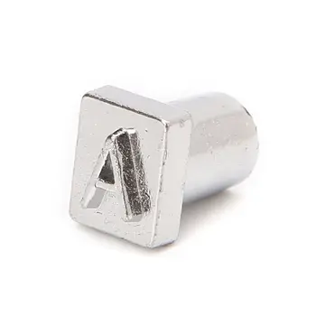 

Parts Steel Punch 36pcs Alphabet Letter Stamping handle Assembly Metal Leather Kit