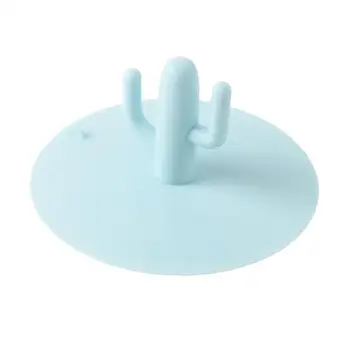 

1PC Cactus Round Silicone Sink Plug Practical Sink Mouth Convenient Water Stopper Plug