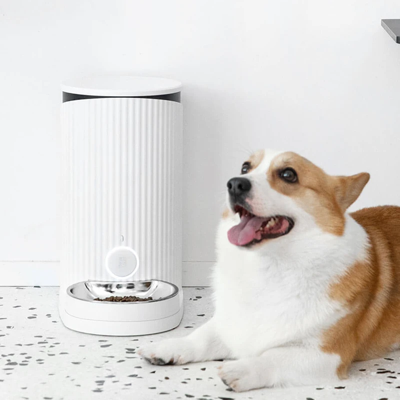 

Pet Intelligent Automatic Feeder Timing Quantitative Cat Food Bowl Dog Machine Feeding