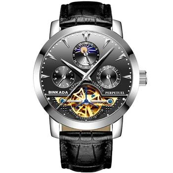 

2020 new domestic men's watch automatic mechanical watch waterproof domineering black technology top ten brands Switzerland