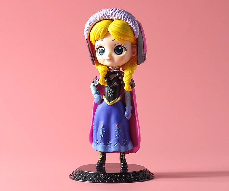Q posket принцессы куклы принцессой Эльзой Анной Ариэль фигурка Харли Квинн игрушки