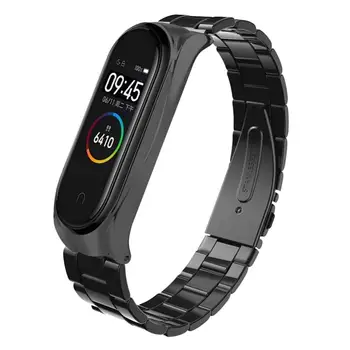 

Newest Strap Stainless Steel Strap Smart Bracelet Metal Belt Watch Band Accessories Hot