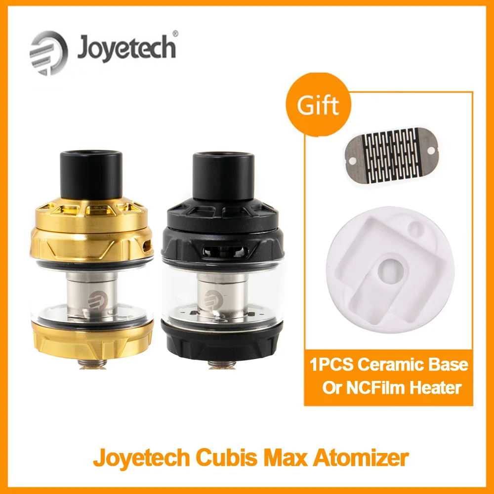 Skup Bezpłatny prezent NCFilm podstawa ceramiczna oryginalny Joyetech Cubis Max Atomizer w NCFilm cewka nagrzewnicy mniej dla Ultex T80 5ml e papieros