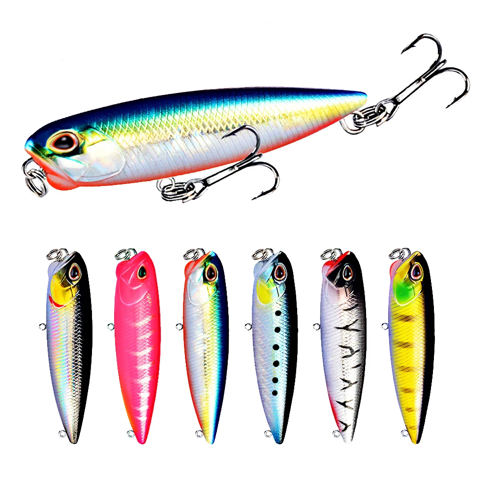 Esche Da Pesca 10ps Esca Whopper Plopper Topwater Galleggiante - Foto 3