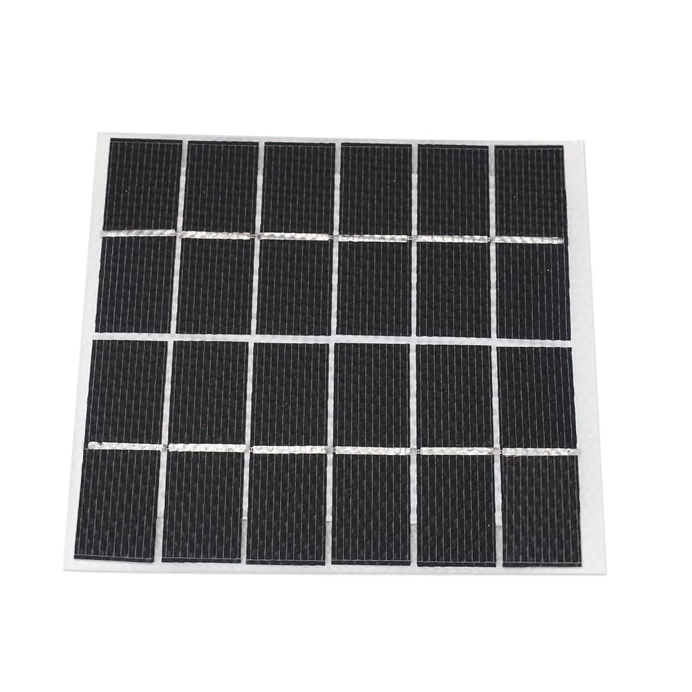 Солнечное зарядное устройство мини 2 Вт солнечная панель телефон зарядное устройство солнечные батареи ПЭТ многоразовый модуль игрушки часть 120*110 мм