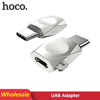 

HOCO UA8 32 pcs/Lots Wholesale Micro USB to Type-C 3.0 Converter Adapter for Samsung S10 S9 Huawei Xiaomi USB-C Connector