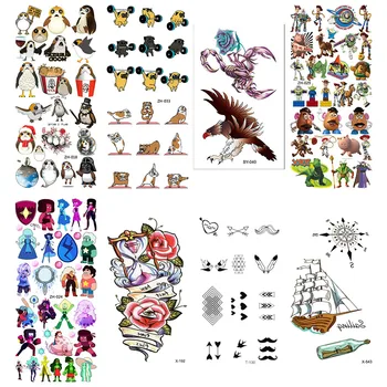 

Tatoo Waterproof Tattoo Sticker Fake Tatu Water Tatto Temporary Paper Body Tattoos Tato