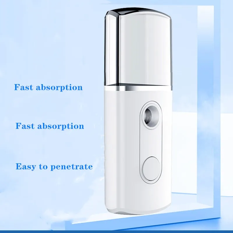 Mini USB Portable Nano Mist Sprayer Facial Body Nebulizer Steamer Moisturizing Skin Care Atomization Mister Device Beauty Tool