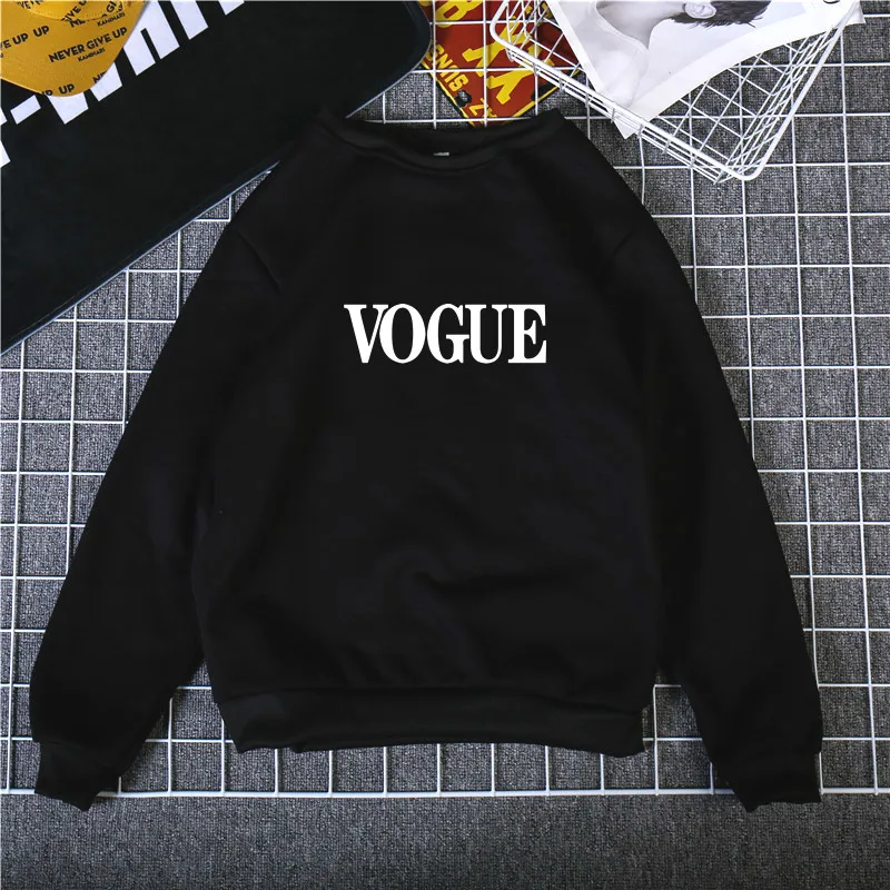 Style 3 Black Осенне-зимняя свободная Толстая Трикотажная Толстовка Harajuku с принтом Love, Женский пуловер с капюшоном, топы, женские толстовки, повседневная женская одежда - Цвет: Style 3 Black