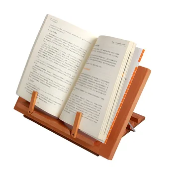 

Wooden Frame Reading Bookshelf Bracket Book Reading Bookend Tablet PC Support Music Stand Wood Table Drawing Easel Stationery
