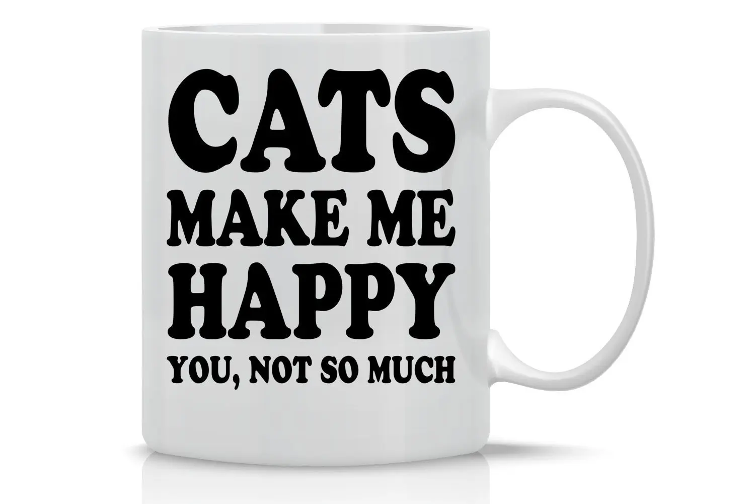 Make Me Happy You Not So Much Women Lover Funny Cat 11OZ Coffee Mug Perfect Gift | Дом и сад