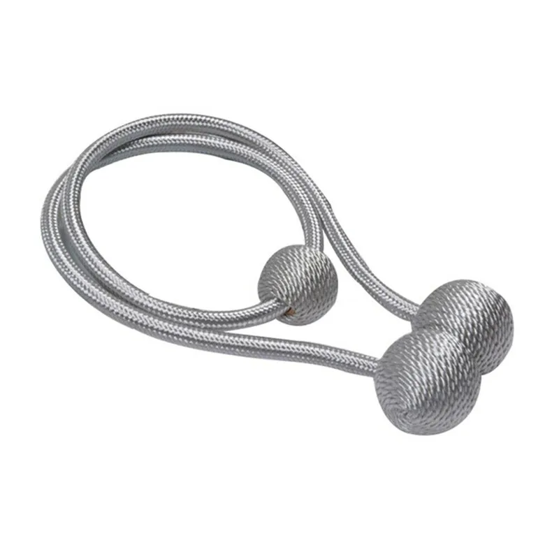 

1PC Magnetic Ball Curtain Tiebacks Tie Backs Buckle Holdbacks Curtains Clips Home Solid New Window Curtain Accessories