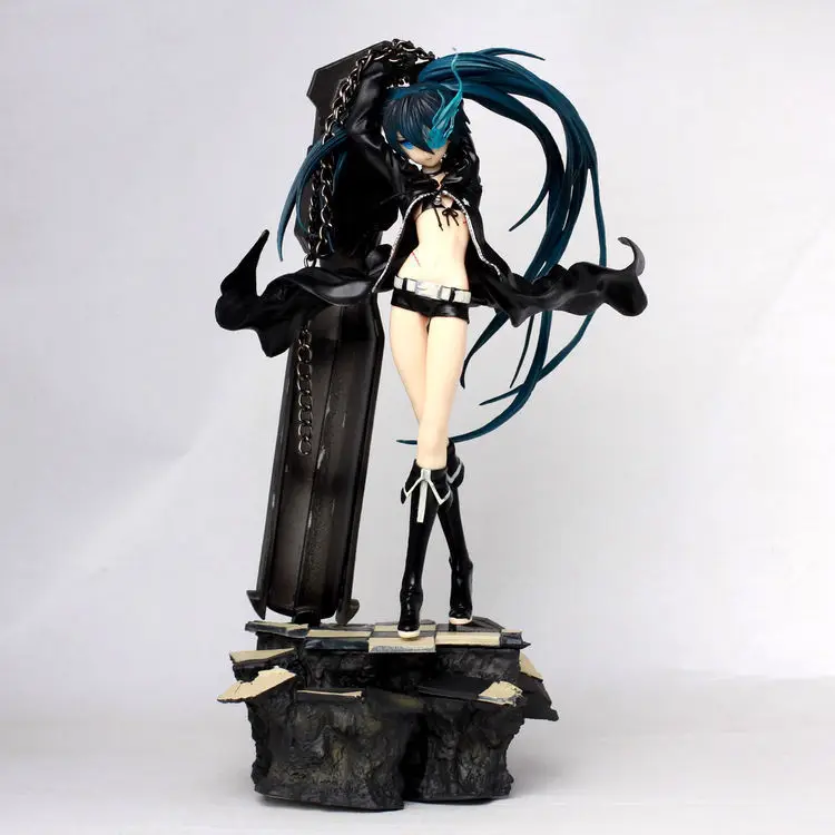 Фирменная Новинка Японии аниме фигурку Black Rock Shooter Black Rock артиллерия Ver 1/8 весы 29 см коллекция моделей pvc пикантные игрушечные лошадки