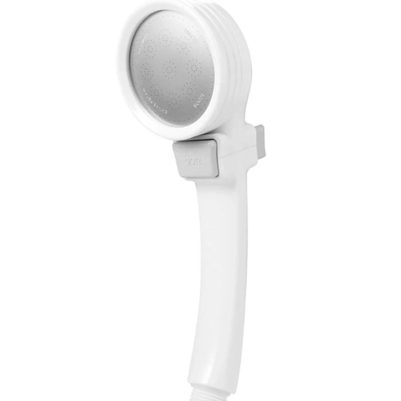 Handheld Shower Head Nozzle Handle with Off Switch Adjust One-key Water Stop durable Shower Head supplies