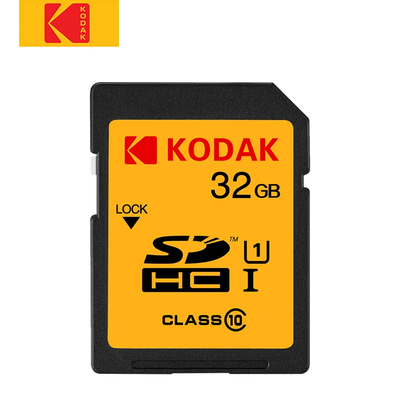 Viaje Gángster Percibir Kodak Tarjeta de memoria sd de alta velocidad, 16gb, 32gb, class10, para cámara  Canon, Nikon, Sony, cámara digital SLR|Tarjetas de memoria| - AliExpress
