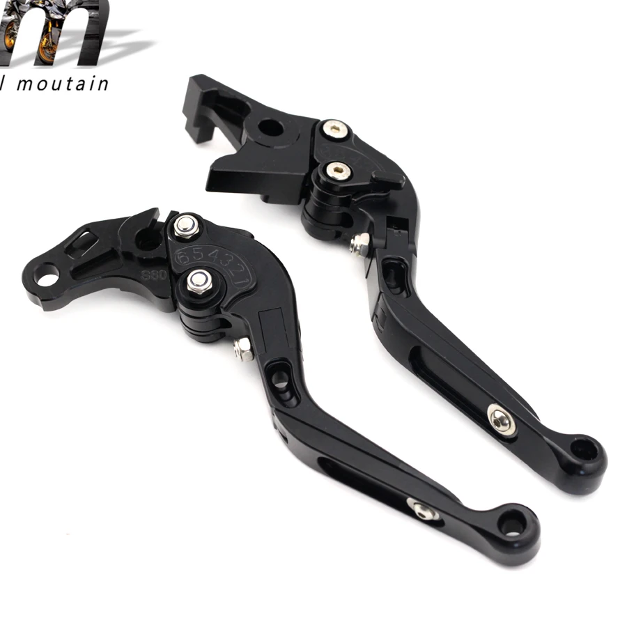 Тормозные рычаги сцепления для SUZUKI AN 250 400 Z 1998- Burgman UH 125 150 200 2002- Мотоцикл Регулируемый складной выдвижной