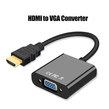 

HD 1080P HDMI to VGA Converter Adapter Cable For TV Laptop Projector digital signal to analog signal conversion HDMI Adapter