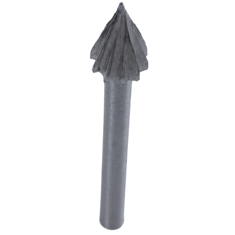 20Pcs Hss Rotary Burrs File Grinder 3mm Shank Rotary Rasp Drill Bits Woodworking Carving Burrs Milling Cutter Engraving Tool