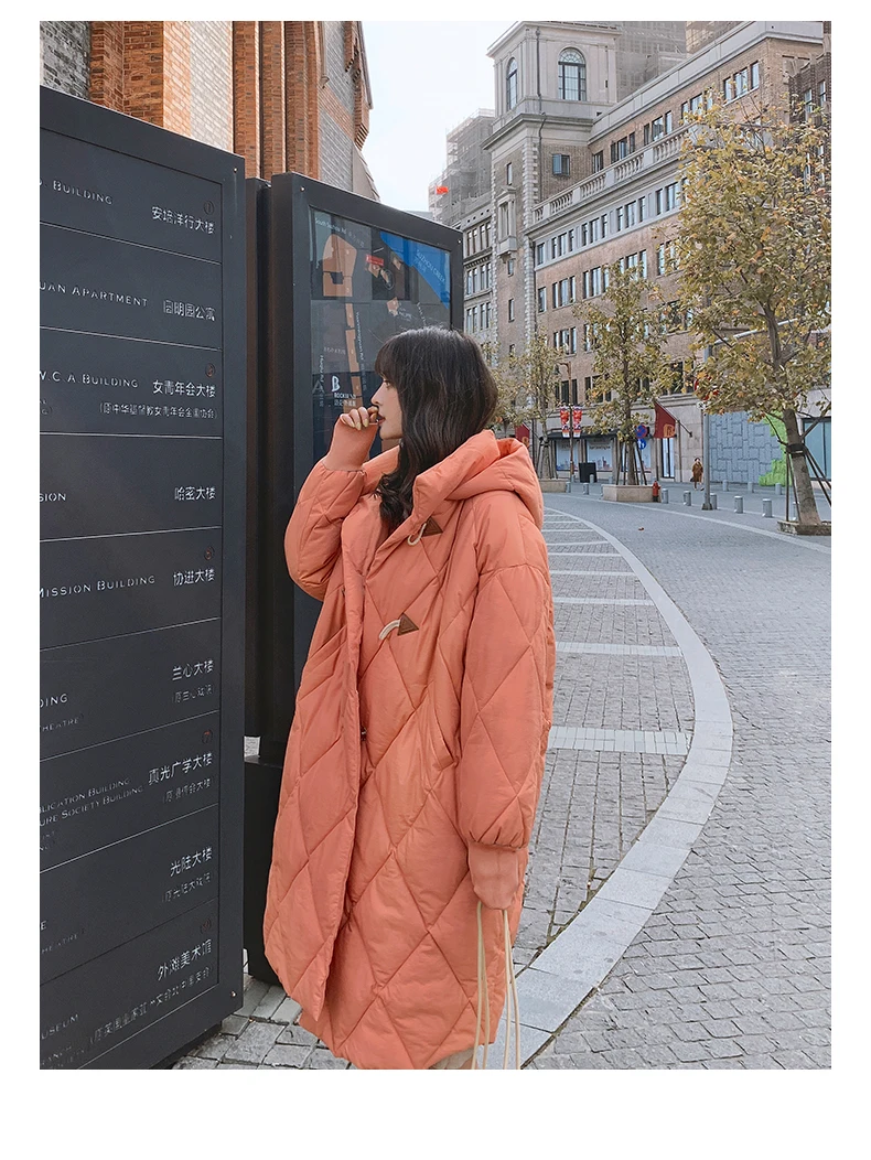 Winter Women New Coat Commuting Simple Temperament Leisure Korean Fashion Thick Warm All-match High-quality Loose Jacket L086