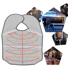 Hairdressing VC Hair Dye Cape Extra Thick Waterproof Hair Perm Apron Styling Magnet Locking Collar Cover Gown Tattoo Accessories