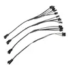 2/3/4/5 Way Splitter Connectors Cable For EL Wire Neon Light LED Wiring Fittings Splitting Wire ► Photo 3/6