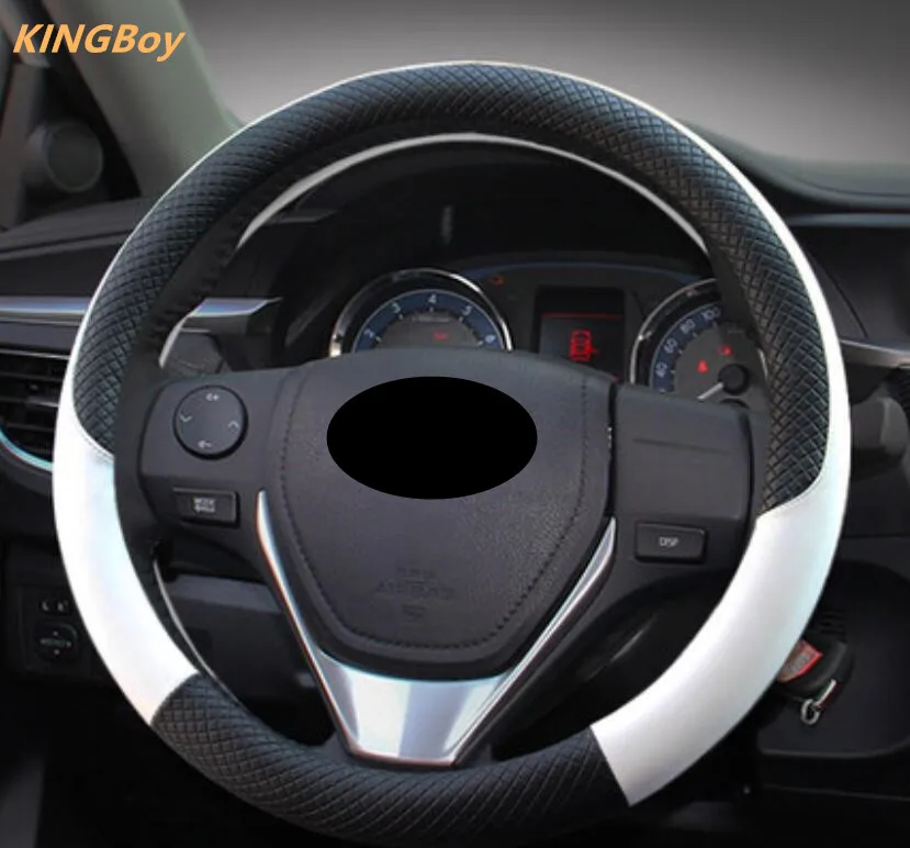 Для Toyota RAV4 ручной работы руль Внутренняя окантовка аксессуары для ремонта