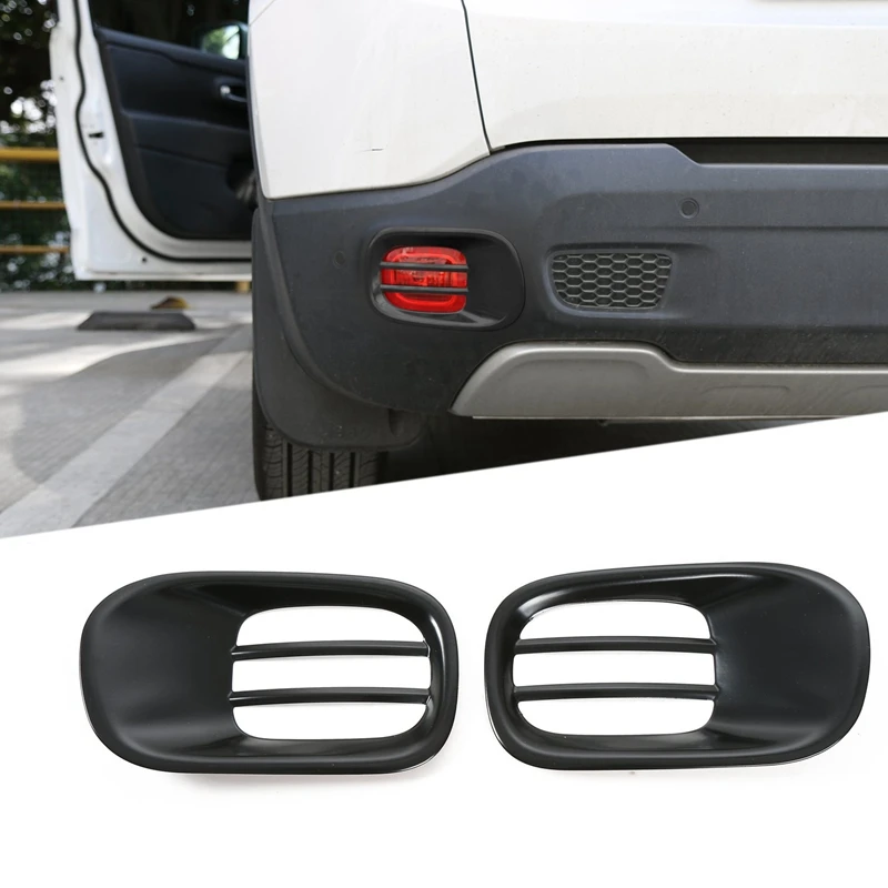

Rear Tail Fog Light Lamp Frame Trim Cover for Jeep Renegade 2015 2016 2017 2018 Car Accessories