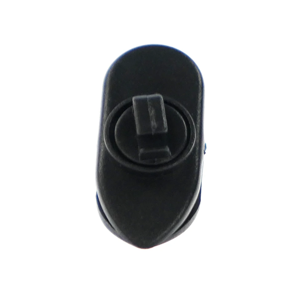 2Pcs Rotary Earphone Clip Headset Earphone Cable Wire Cord Lapel Collar Nip Clamp Holder Mount Black White Earphone Accessories