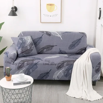 

Floral Elastic Sofa Cover for Living Room Modern Sectional Corner Sofa Slipcover Armchair Couch Cover 1/2/3/4-seater