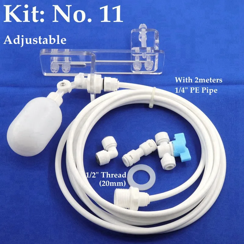 Acrylic Aquarium Automatic Water Replenishment System with Floating Ball Valve