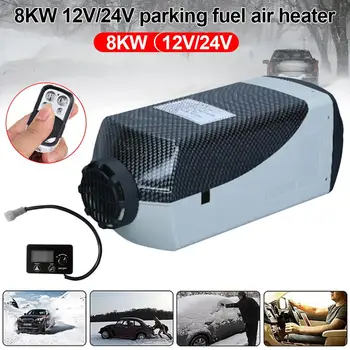 

8KW 12V/ 24V Car Heater Diesels Air Parking Heater With LCD Display Remote Control Warmer Heater For Bus RV Boat SUV Car