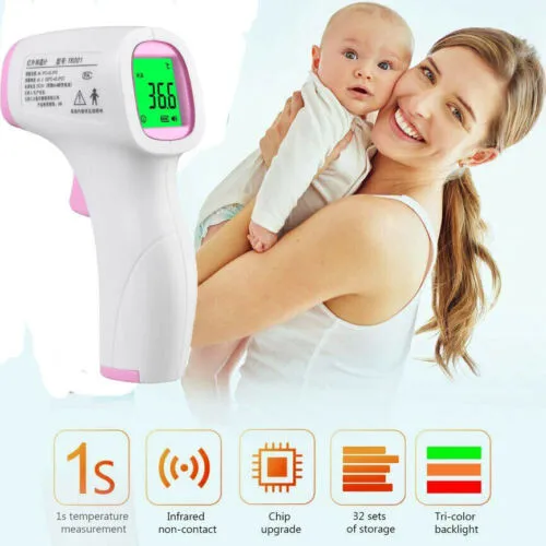 

Muti-fuction Infrared Baby/Adult Thermometer Digital Forehead Non-contact Infrared Thermometer With LCD Termometro Infravermelh