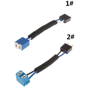 

1PC Car H7 Headlight Ceramic Bulb Holder Extension Automotive Wire Halogen Adapter Socket Lamp Connector