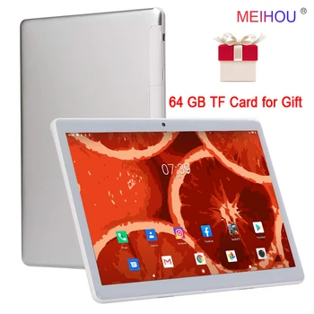 

New 10 inch tablet PC 3G Android 9.0 tablets Quad Core 2 GB RAM 32GB ROM HD Screen 2.5D Tempered Glass 5.0M Dual Camera GPS