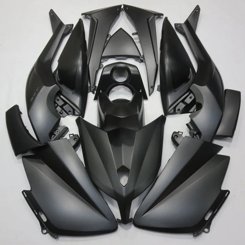 ZXMT обтекатель комплект для Yamaha TMAX530 2012- 2013 ABS система впрыска Кузов Набор Синий глянцевый серый красный белый зеленый черный - Цвет: as picture shows