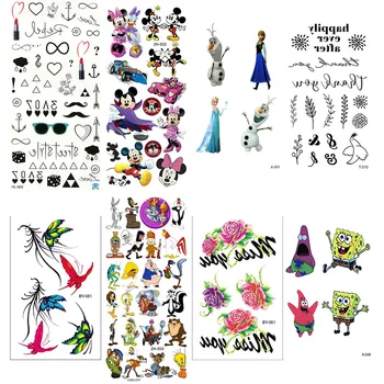 

Body Tatoo Kids Tatoos Tattoo Waterproof Men Temporary Sticker Man Temp Tato Tattoos Tatu Cute Chest Tatto Fake Sleeve