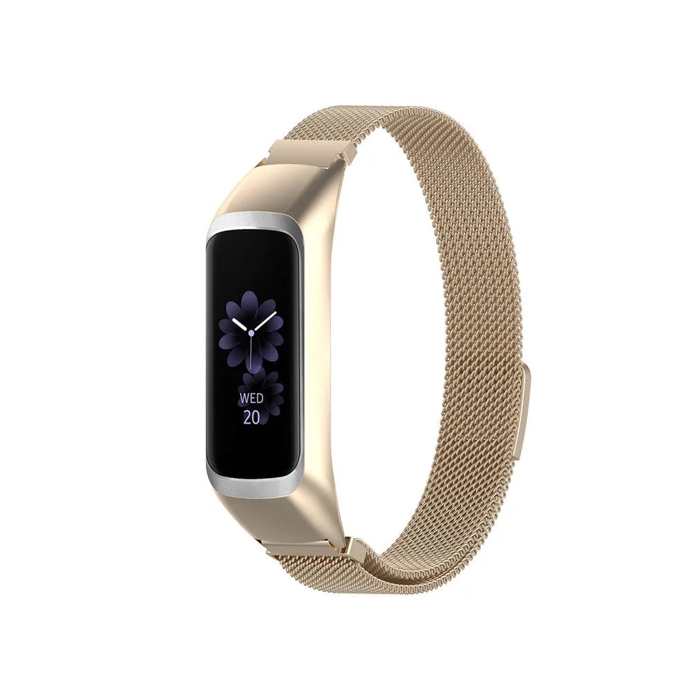 Для samsung Galaxy fite SM-R375 Миланский Смарт ремешок для часов Ремешок для часов Quick Fit заменить браслет на запястье