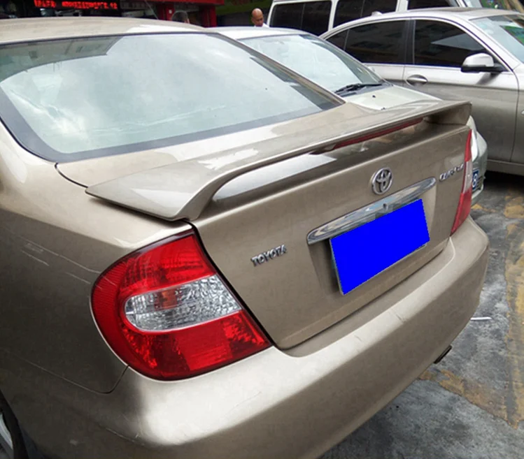 Автомобильные аксессуары для Toyota Camry 2003-2005 автомобильный Стайлинг внешний высококачественный abs пластиковый Неокрашенный праймер спойлер заднего крыла крышка