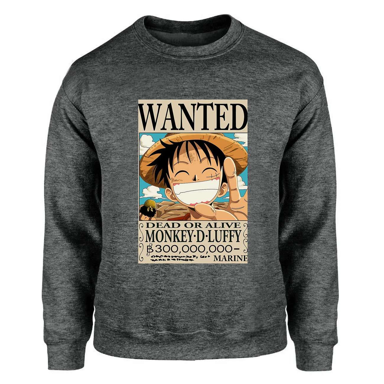 Сдельные свитшоты мужские награда Луффи Санджи Crewneck Толстовка король пиратов толстовки уличная одежда с японскими аниме-принтами спортивная одежда