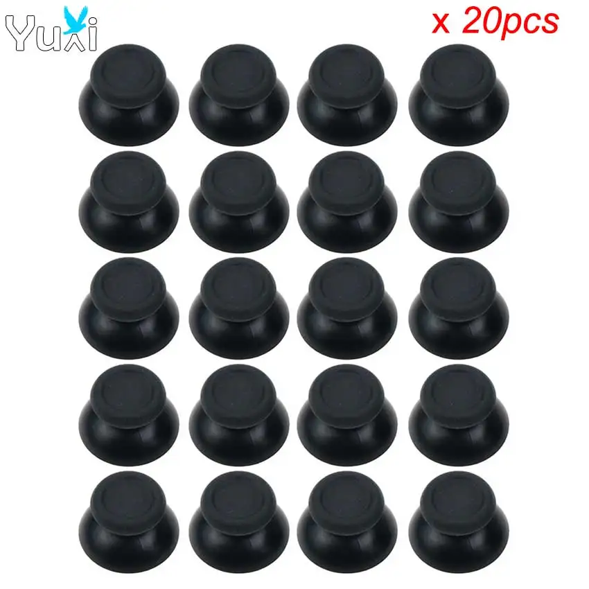 Yuxi 20Pcs Joystick Analogico 3D Thumbsticks Per Sony Dualshock 4 Ps4 Ds4 Controller Thumb Stick Cap Grips