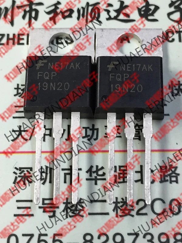 10 шт./лот и FQP19N20-220 200V 19A