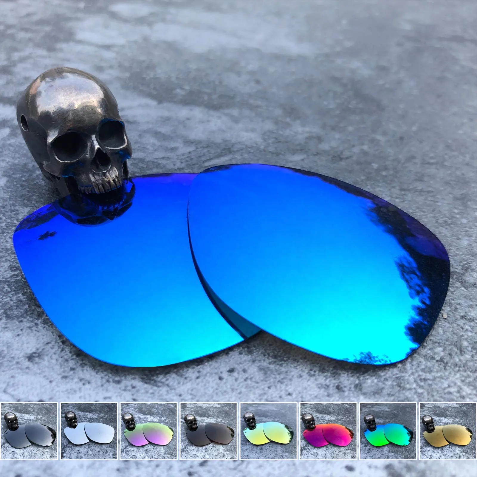 Поляризованные Сменные линзы Firtox для солнцезащитных очков Oakley Frogskins LX OO2043 (только