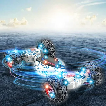 

Hot Selling Gesture Control Double-Sided Stunt Electric Car Toy Rotation for Children Kids LBV